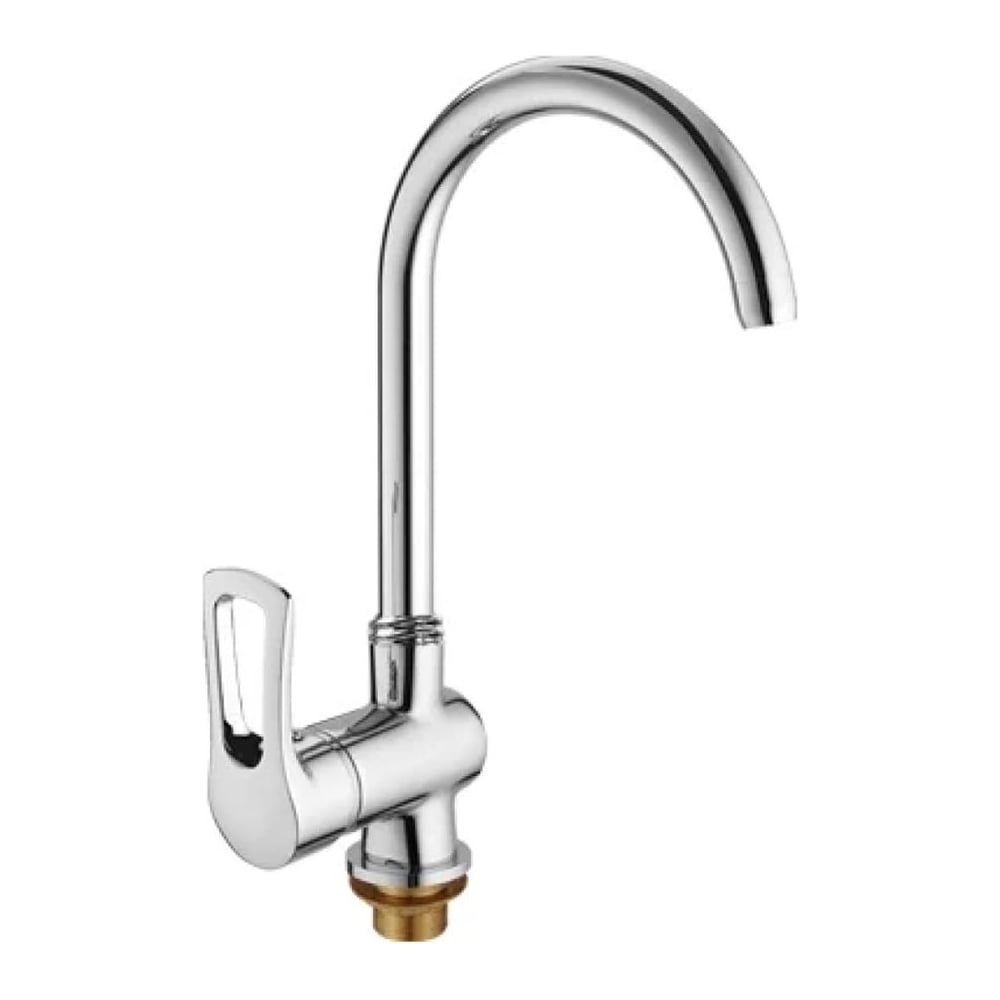 Изображение товара Смеситель для кухни D-Lin хром D155422 - однорычажный, поворотный