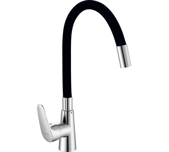 Изображение товара Смеситель для кухни D-Lin черный D155302-1