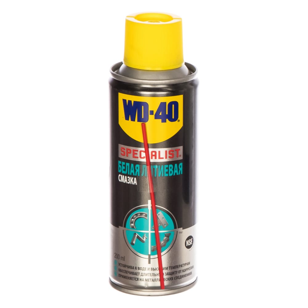 фото Смазка литиевая белая (200 мл) wd-40 sp70261