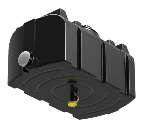 Изображение товара Душевой бак POLIMER GROUP серии R 100 литров, черный, с подогревом DR100S112