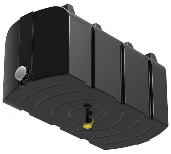 Изображение товара Душевой бак POLIMER GROUP серии «R» 300 литров, черный DR300S1