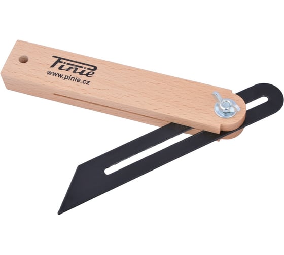 Изображение товара Деревянная малка PINIE 350 мм со стальной пластиной 40-7