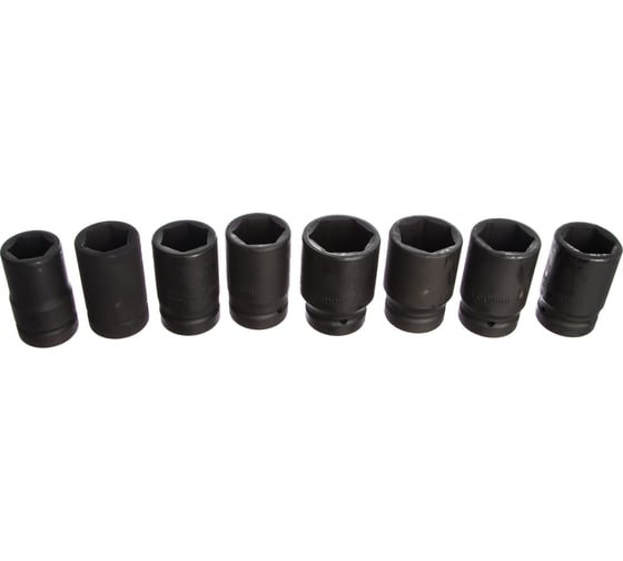 Изображение товара Набор торцевых головок (27-41 мм; 1"; 8 шт.) БелАК БАК.00108
