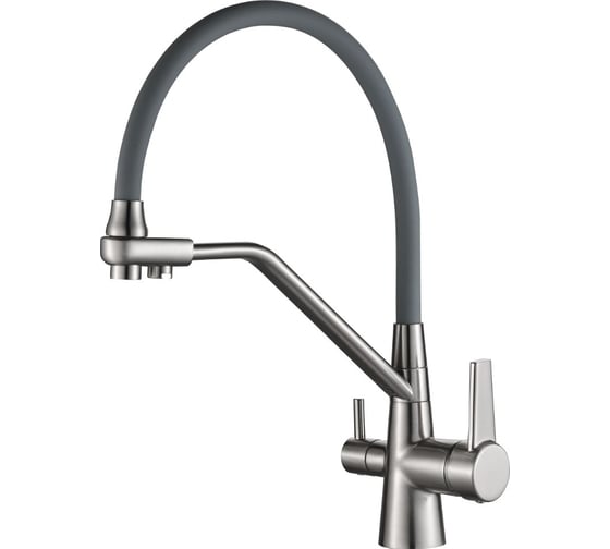 Изображение товара Смеситель для кухни Haiba сталь HB76855-5