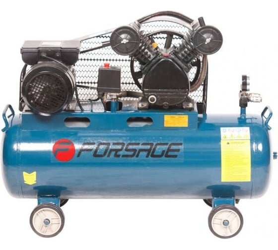 Изображение товара 2-х поршневой компрессор с ременным приводом Forsage 7737 F-TB265-70 F-TB265-70(7737)