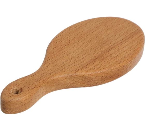 Изображение товара Доска для канапе YOZHIK овальная, бук, покрытый воском, 150x70x16 мм Y/ДККО/001