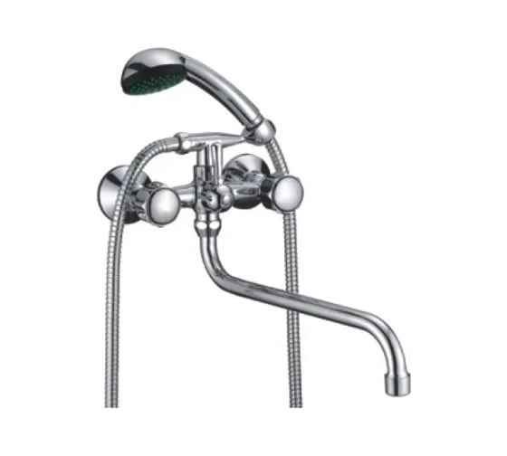 Изображение товара Смеситель для ванны и душа D-Lin с длинным изливом 300 мм, хром D140811