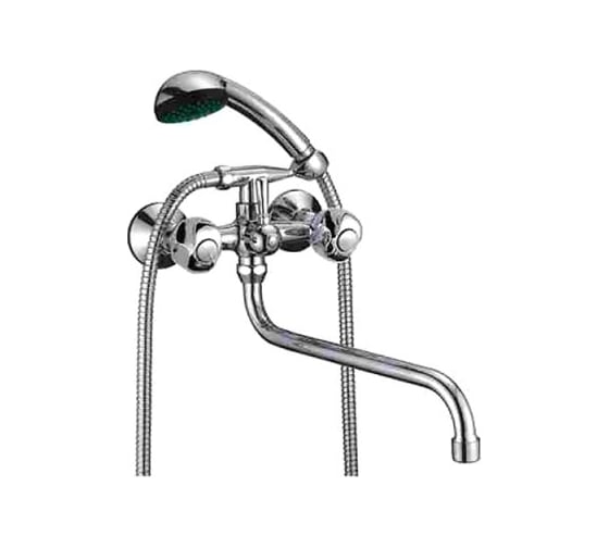 Изображение товара Смеситель для ванны и душа D-Lin с длинным изливом 300 мм, хром D140817