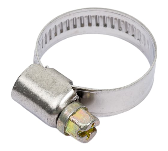 Изображение товара Червячный хомут СВК нержавеющая сталь, w2/9 мм, 16-25 мм SVK-FCW001625 Н0000020055