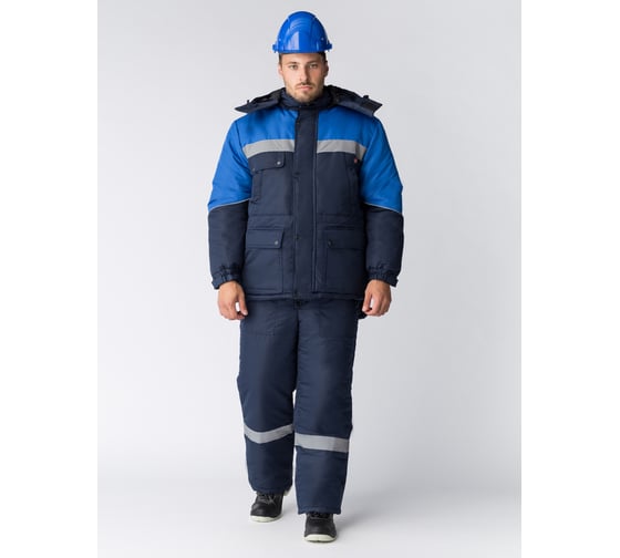 Изображение товара Зимний костюм Факел Сибер СОП, темно-синий/васильковый, р. 52-54, рост 170-176 87468920.005