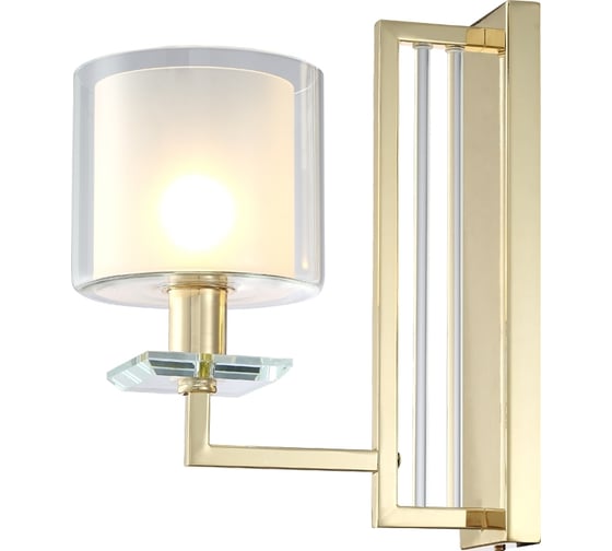 Изображение товара Бра Crystal lux Nicolas AP1 Gold/White