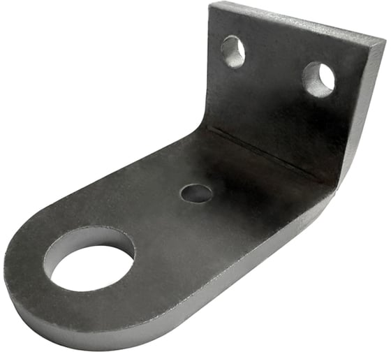 Изображение товара Усиленная угловая проушина 7КООРДИНАТ 80x45x40 мм, толщина 6 мм ВИ7К8045406