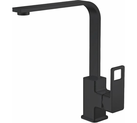 Изображение товара Смеситель для кухни Haiba черный HB70615-7