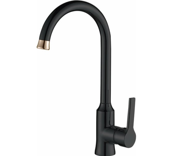 Изображение товара Смеситель для кухни Haiba черный HB70652-7