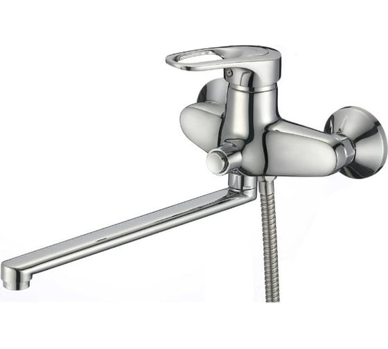 Изображение товара Смеситель для ванны и душа D-Lin с длинным изливом 300 мм, хром D146404-5