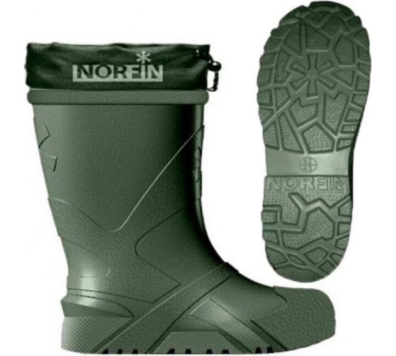 Изображение товара Зимние сапоги Norfin BERINGS с манжетой олива, р.46-47 14861-4647