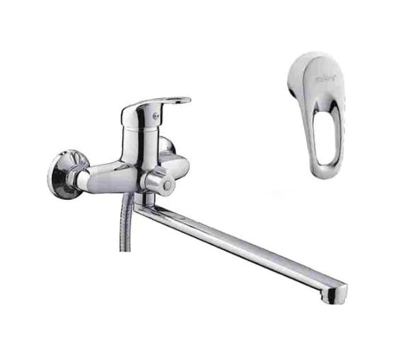 Изображение товара Смеситель для ванны и душа D-Lin с длинным изливом 300 мм, хром D146410-8