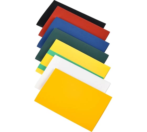 Изображение товара Набор ТТУ IEK нг-ls 40/20мм l=100мм 7 цветов 21шт/упак UDR10-040-020-021-S