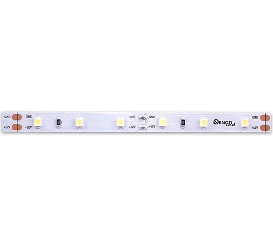 Изображение товара Светодиодная лента DesignLed DSG 3528 W 60L-V12-IP33, 6000 K, 300 LED, 4,8 W/m, LUX DSG360-12-W-33