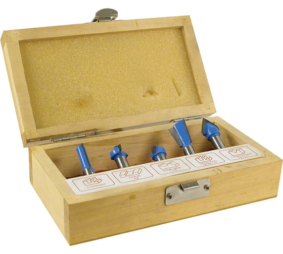 Изображение товара Набор фрез 005F (5 шт) Кратон 1 09 01 002