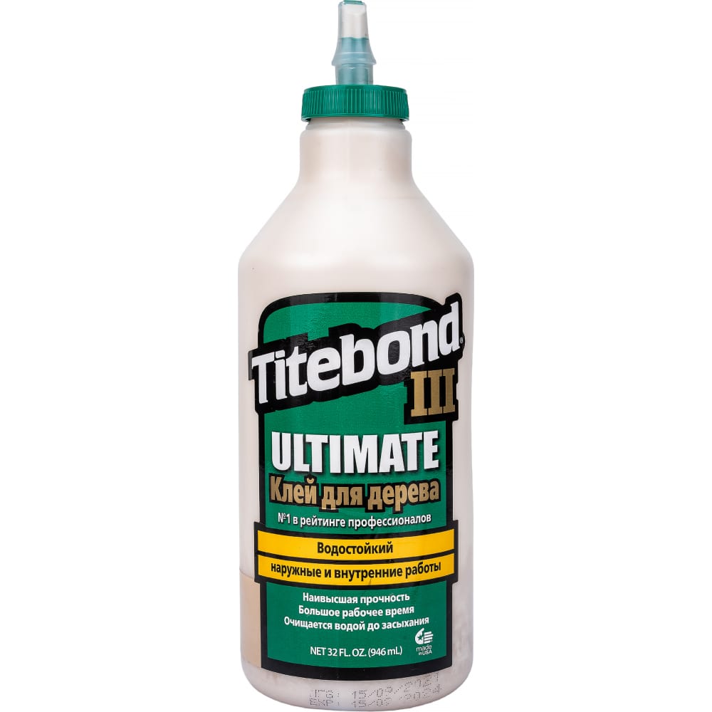 Клей Titebond на бутыль для кулера серый