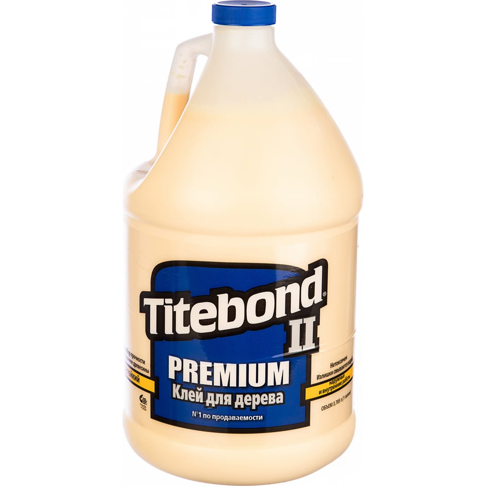 Столярный влагостойкий клей Titebond клей столярный titebond ii влагостойкий прозрачный 946 мл