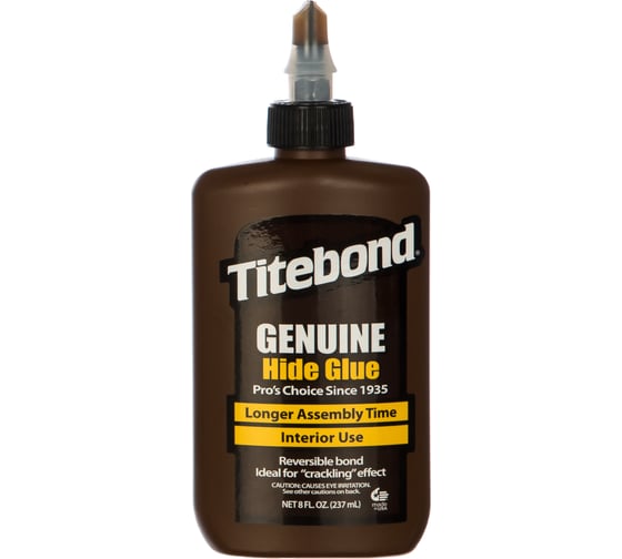 Изображение товара Протеиновый клей, эффект состарившегося дерева Titebond Liquid Hide Glue 5013