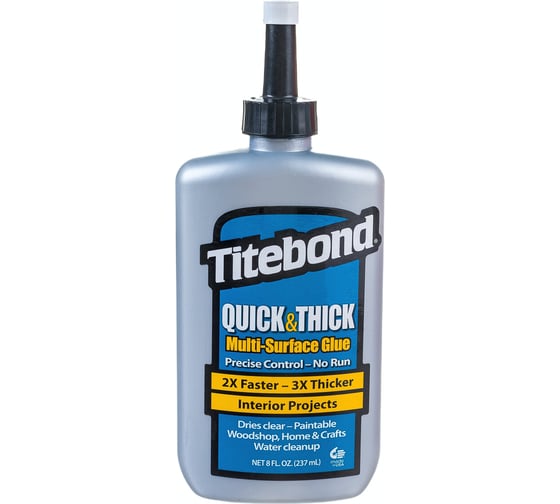 Изображение товара Клей (не растекается и не капает) Titebond Quick & Thick 2403