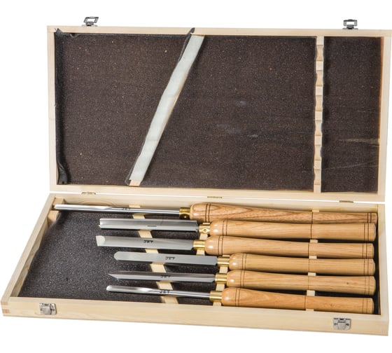 Изображение товара Набор токарных резцов (6 шт; HSS) JET 19500118