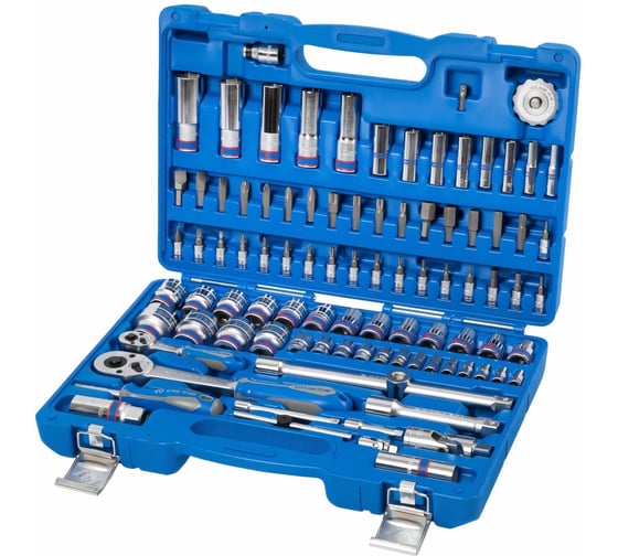 Изображение товара Универсальный набор инструментов KING TONY 96 предметов 7596MR