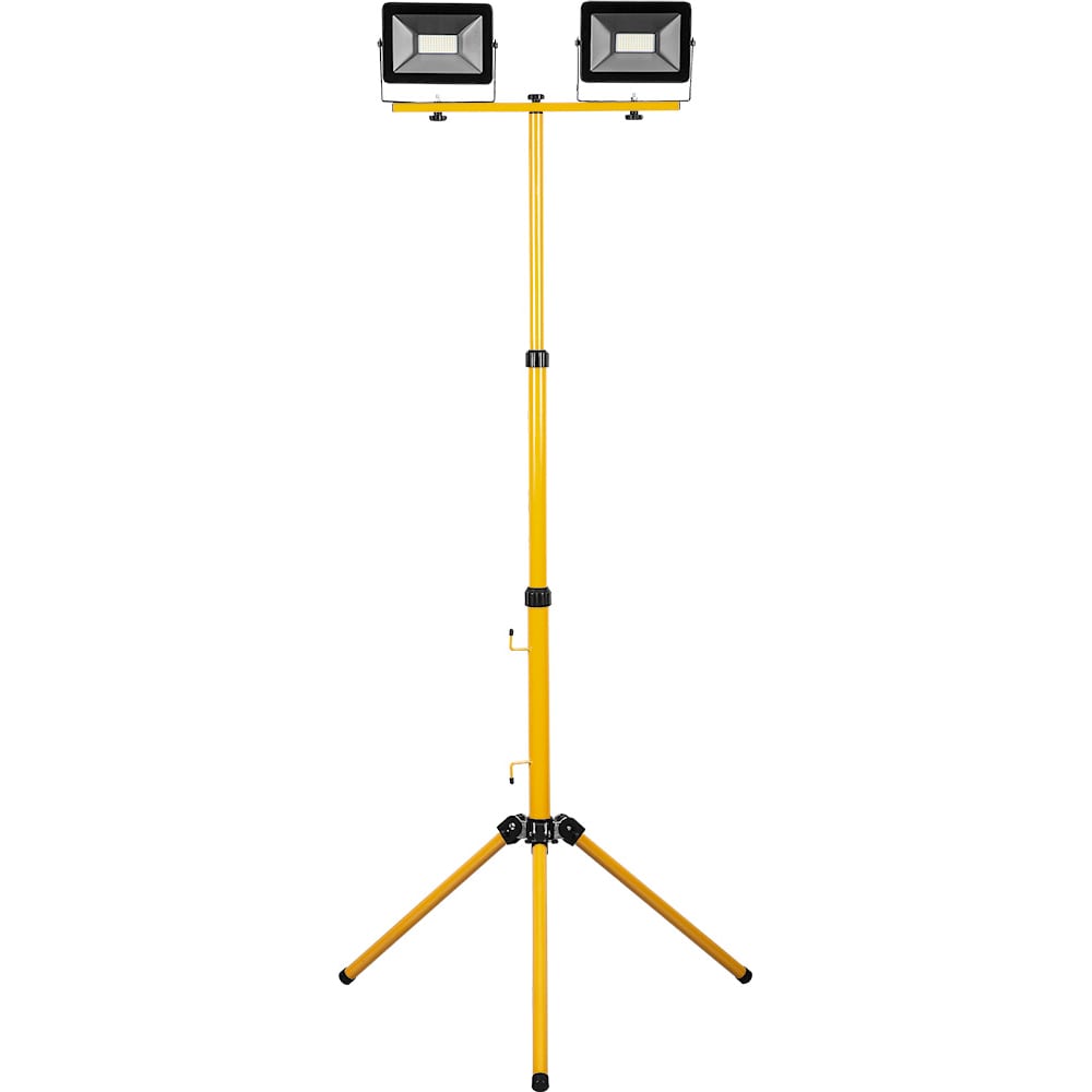 фото Прожектор на штативе feron ll-503 2*50w 6400к 220v черный ip65 29568