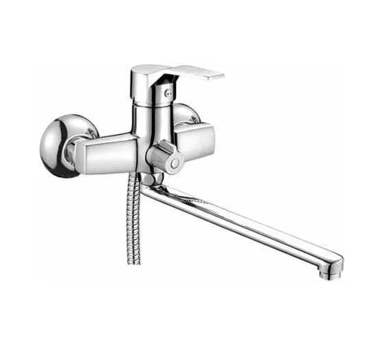 Изображение товара Смеситель для ванны и душа D-Lin с длинным изливом 300 мм, хром D147403-1