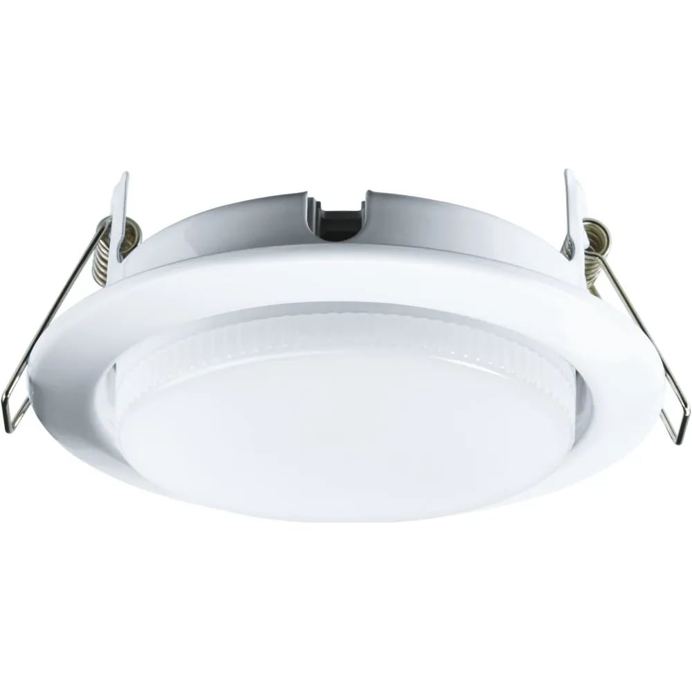 Изображение товара Встраиваемый светильник IEK Lighting 4114 под лампу gx53 белый LUVB0-GX53-1-K01-10