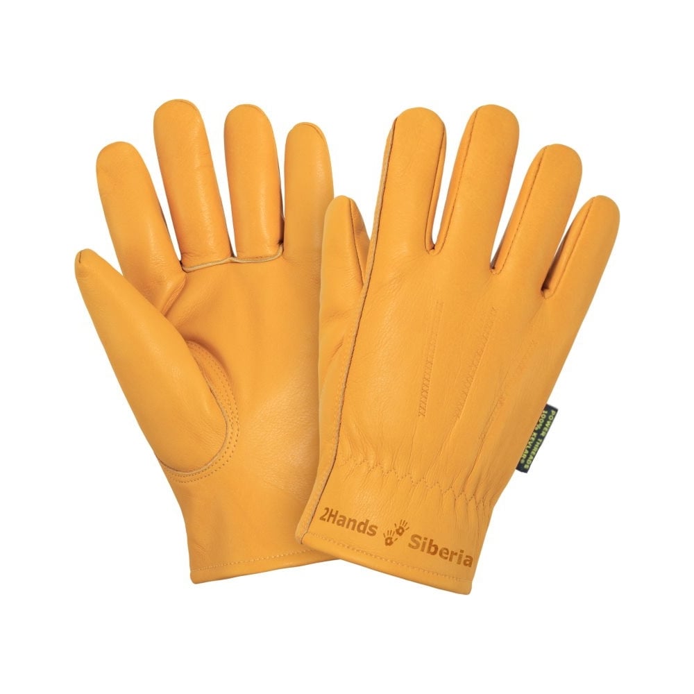 Изображение товара Утепленные кожаные перчатки с искусственным мехом 2Hands Siberia размер 10.5