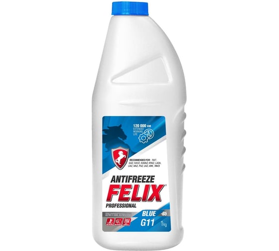 Изображение товара Антифриз FELIX -65, синий, 1 кг 430206233