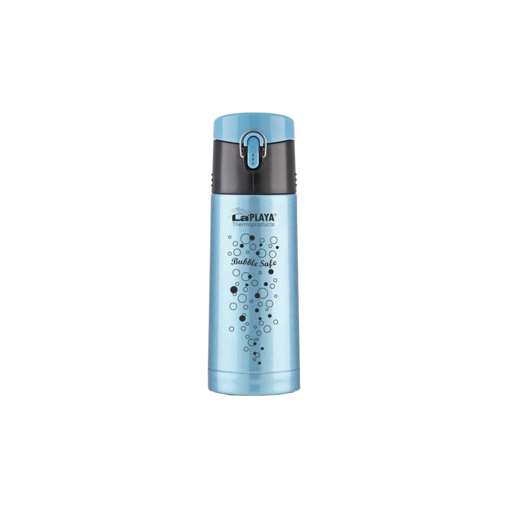 фото Термос laplaya travel tumbler bubble safe 0.35л, голубой 560116