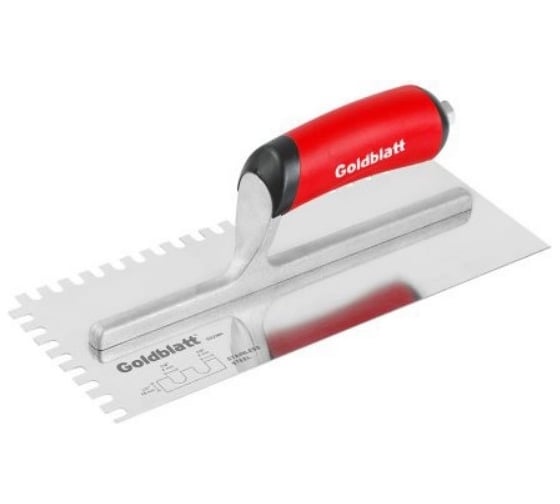 Изображение товара Профессиональная гребенка Goldblatt размер зуба 19x14.2x9.5 мм, форма зуба U G02422