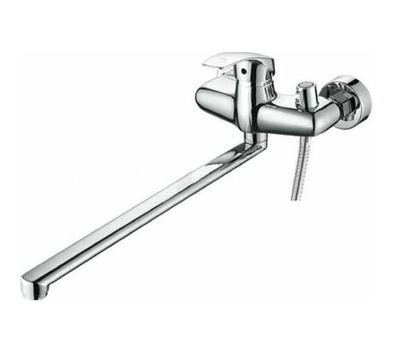Изображение товара Смеситель для ванны и душа D-Lin с длинным изливом 400 мм, хром D149301