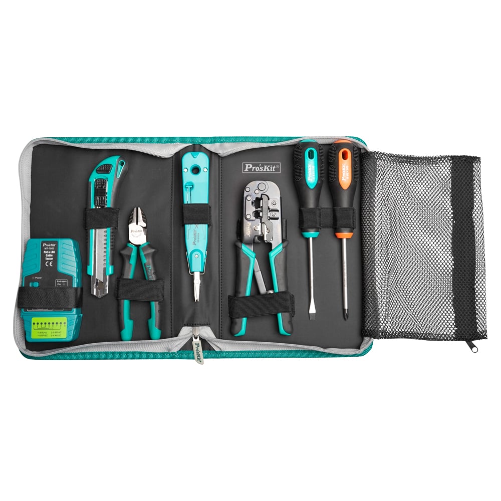 Изображение товара Набор инструментов для обслуживания LAN ProsKit PK-2636 7 шт компактный набор