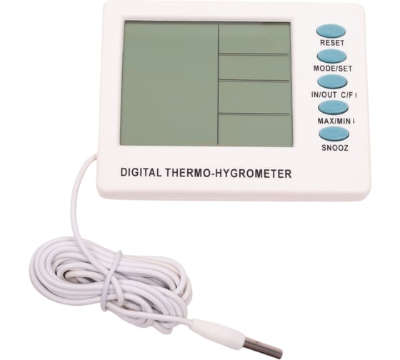 Изображение товара Комнатно-уличный термогигрометр с влажностью KAIRUIDA Krd SH-111