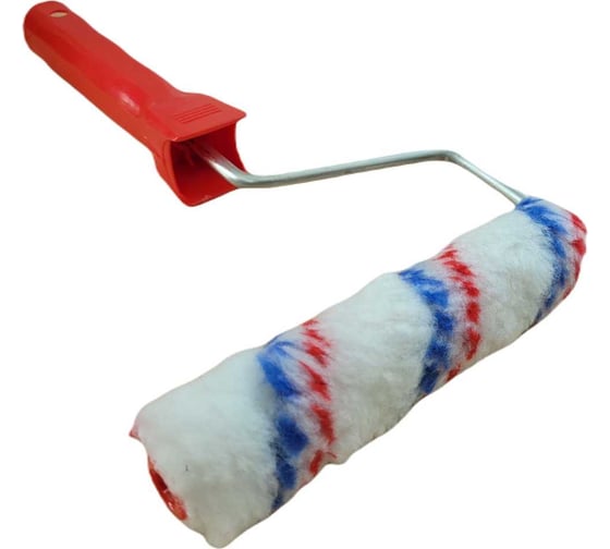 Изображение товара Мини валик Никище вм100 полиакрил "гирпэн" 100x16 мм, бюгель 6 мм, быстросъем, плотность 800 гр/м2, ворс 12 мм 6.21.05