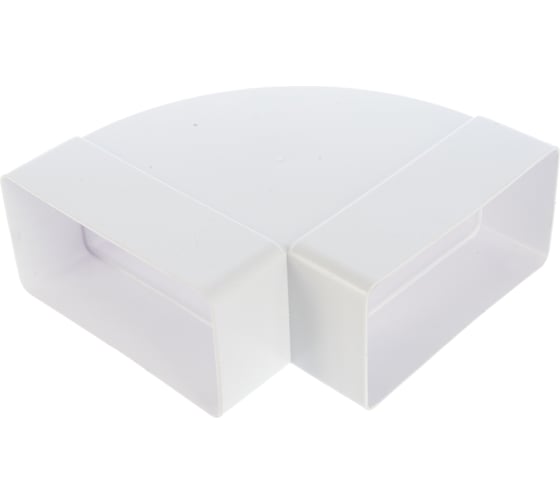 Изображение товара Колено горизонтальное пластик 90, 60х120 мм ERA 612КГП 210-026