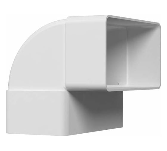 Изображение товара Колено вертикальное пластик 90, 55х110 мм ERA 511КВП 87-734