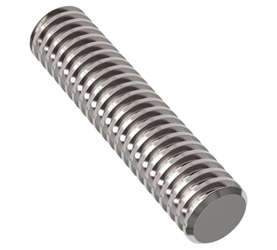 Изображение товара Трапециевидный винт TECHNIX d=32 мм, шаг резьбы 6 мм, L=100 см, TR32х6 D