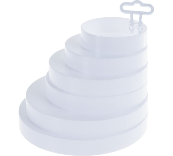 Изображение товара Соединитель круглых воздуховодов пластик 160/150/125/120/100/80 мм ERA ПУ16.15.12,5.12.10.8 86-865