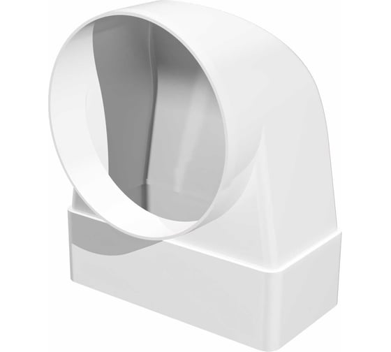 Изображение товара Соединитель угловой плоского воздуховода с круглым 60х204/D100 ERA 620СК10КП 210-059