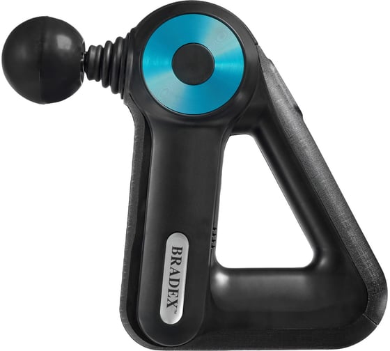 Изображение товара Массажер для тела, массажный пистолет BRADEX triangle, 12 насадок KZ 1423