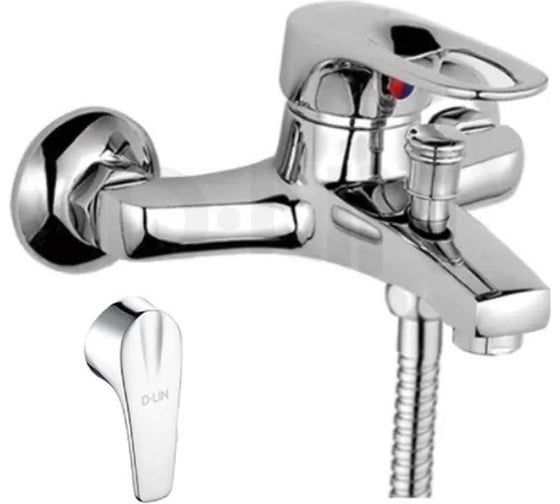 Изображение товара Смеситель для ванны и душа D-Lin с коротким изливом, хром D130629