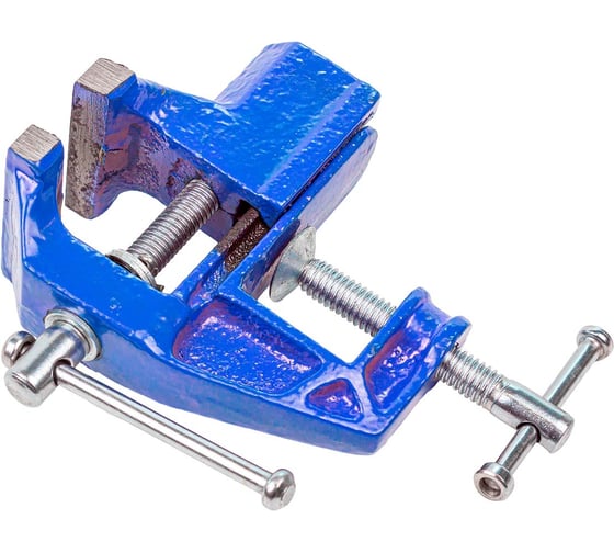 Изображение товара Настольные мини тиски Forsage ширина губок 50 мм, захват 30 мм, крепление "струбцина" F-32950(26824)