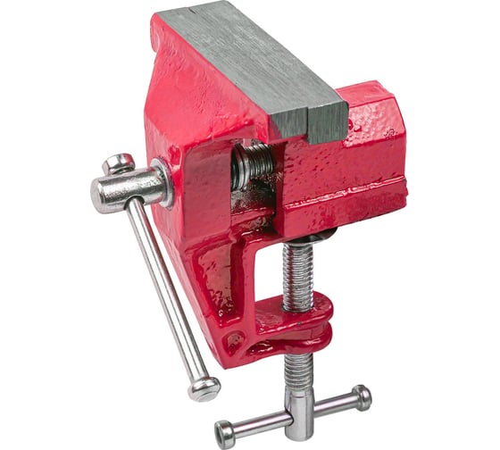 Изображение товара Настольные мини тиски Forsage ширина губок 70 мм, захват 35 мм, крепление "струбцина" F-32970(26828)